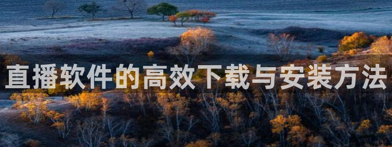 飞速直播体育app：直播软件的高效下载与安装方法